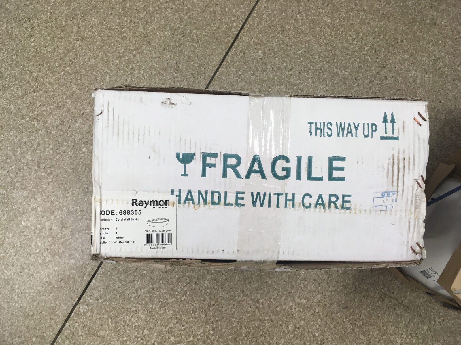 Raymor Coral Wall Basin - Image 3