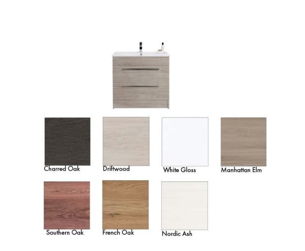 Raymor Boston Vanity 750mm Floor Standing