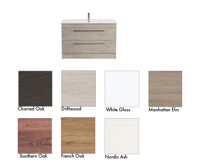 Raymor Boston Vanity 900mm Floor Standing - Image 3