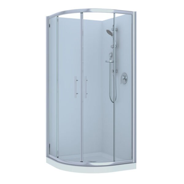 Raymor Brighton Curved Shower 1000x1000