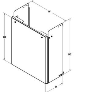 Rinnai INFINITY Pipe Cover R1408SC - Image 2