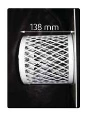 Rinnai Steel Flue Guard, warm white (R1370)