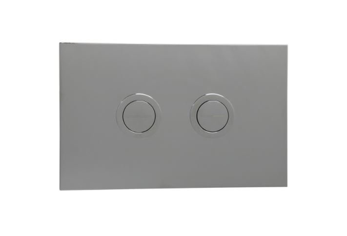 Progetto Pneumatic Flush Panel Chrome - Image 1