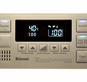 Rinnai Bathroom Deluxe Controller