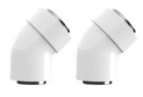 Rinnai 45° Flue Bends (x2) (ESBEND)