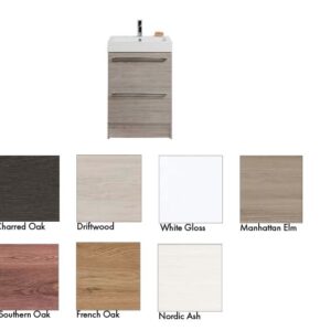 Raymor Tessa Vanity 600mm WH or FS - Image 5
