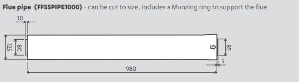 Rinnai Flue Pipe