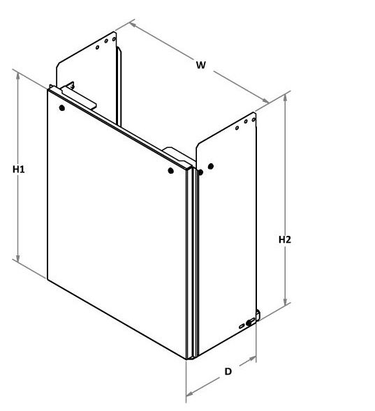 Rinnai INFINITY Pipe Cover R1408SC
